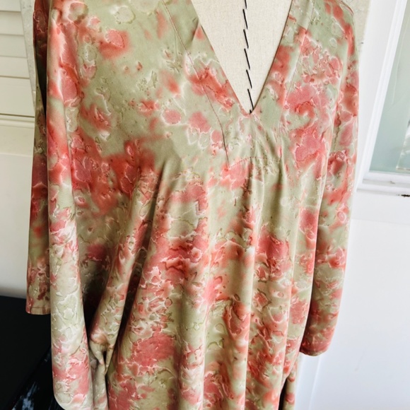 Tie Dye Boho Kaftan Spring Dresses Summer Dresses Maxi Dress Vacation - Picture 4 of 6